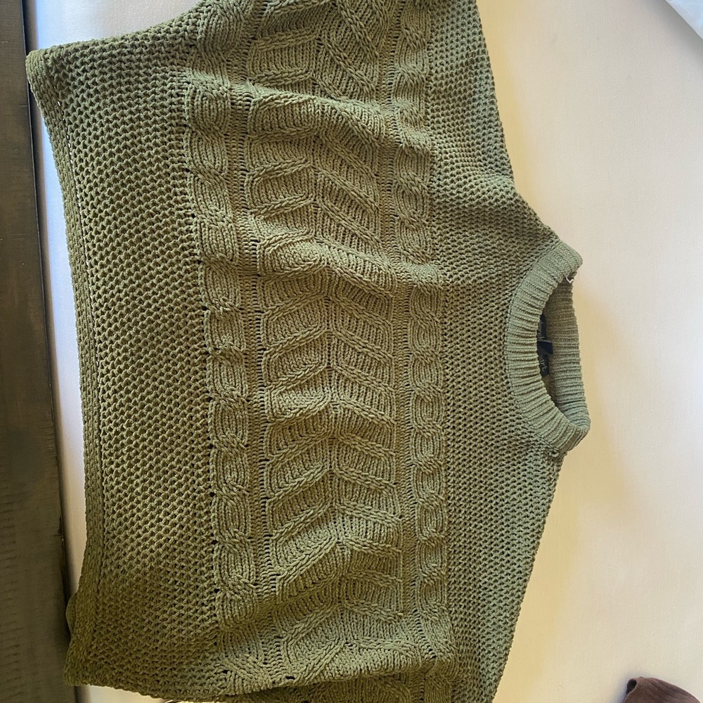 Short green sweater Derek<3 hart